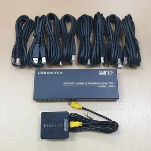 GAINTECH USB 2.0 SHARING SWITCH 8 INPUT - 4 OUTPUT