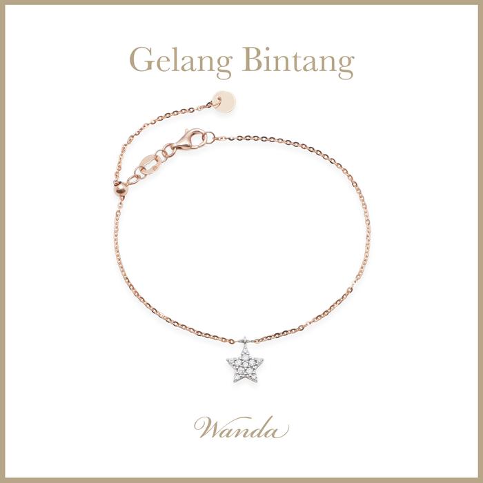 Gambar Gelang Berlian Wanda - Bintang Illusion - Bracelet dari Wanda House Of Jewels Kota Administrasi Jakarta Pusat Tokopedia