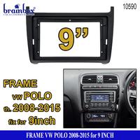 Gambar Frame Head Unit VW Polo 2008-2015 9 Inch Bingkai Panel TV Mobil dari Brainbox Car and Home Kota Batam 1 Tokopedia