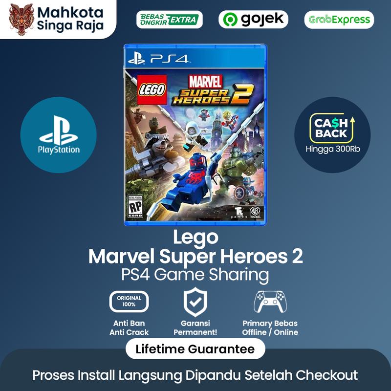 Lego Marvel Super Heroes PS4 PlayStation4 Game Sharing