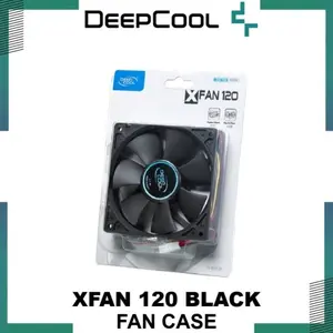 Deepcool Xfan 12CM - Black (Hydro Bearing) Deep Cool XFAN 120 Fan