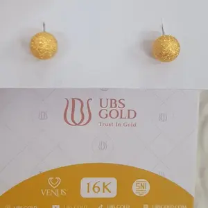 anting tusuk model bola doff loop toge emas 70% 700 70 % 16k