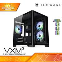 Gambar CASING TECWARE VXM2 TG - Dual Chamber mATX Tempered Case dari Techno Computer Bali Kota Denpasar 1 Tokopedia