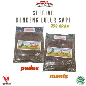 Dendeng Lulur Sapi Spesial Cap Elang 250 gr Asli Boyolali Murah - Lezat Gurih Premium Daging Sapi 100% Tanpa Pengawet Berlebihan