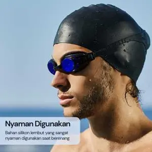 TOPI RENANG ANTI AIR SELAM DIVING SILICON