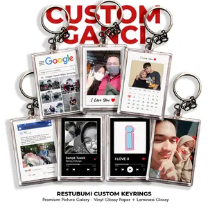 Custom Gantungan Kunci 2 Sisi