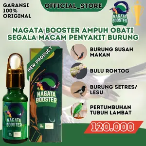 Nagata Booster - Ampuh Atasi Masalah Kesehatan Pada Burung & Mabung