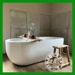 Bath tub Terazzo Standing Oval Premium