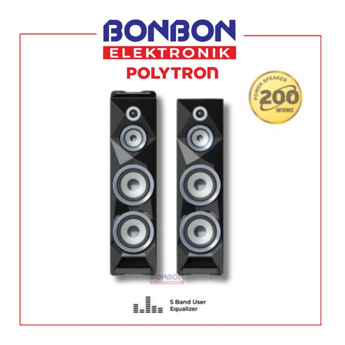 Gambar POLYTRON Active Speaker Bluetooth PAS 8BF22 / PAS8BF22 / PAS-8BF22 dari Bonbon Elektronik_NEW Kota Administrasi Jakarta Utara Tokopedia