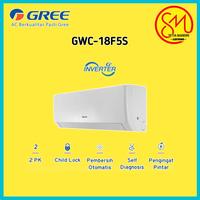 Gambar AC GREE Inverter 2 PK GWC18F5S | GWC-18F5(S) White Pearl Garansi 10 Tahun Kompresor Freon R32 - AC SAJA  dari Setia Mandiri Elektronik Kota Bekasi 3 Tokopedia