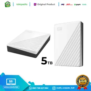Hardisk External 5TB / Hardisk External WD 5TB My Passport (White)