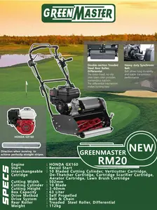 Mesin Potong Rumput Dorong Green Master RM20