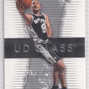 2003-04 UD Glass #52 Tony Parker