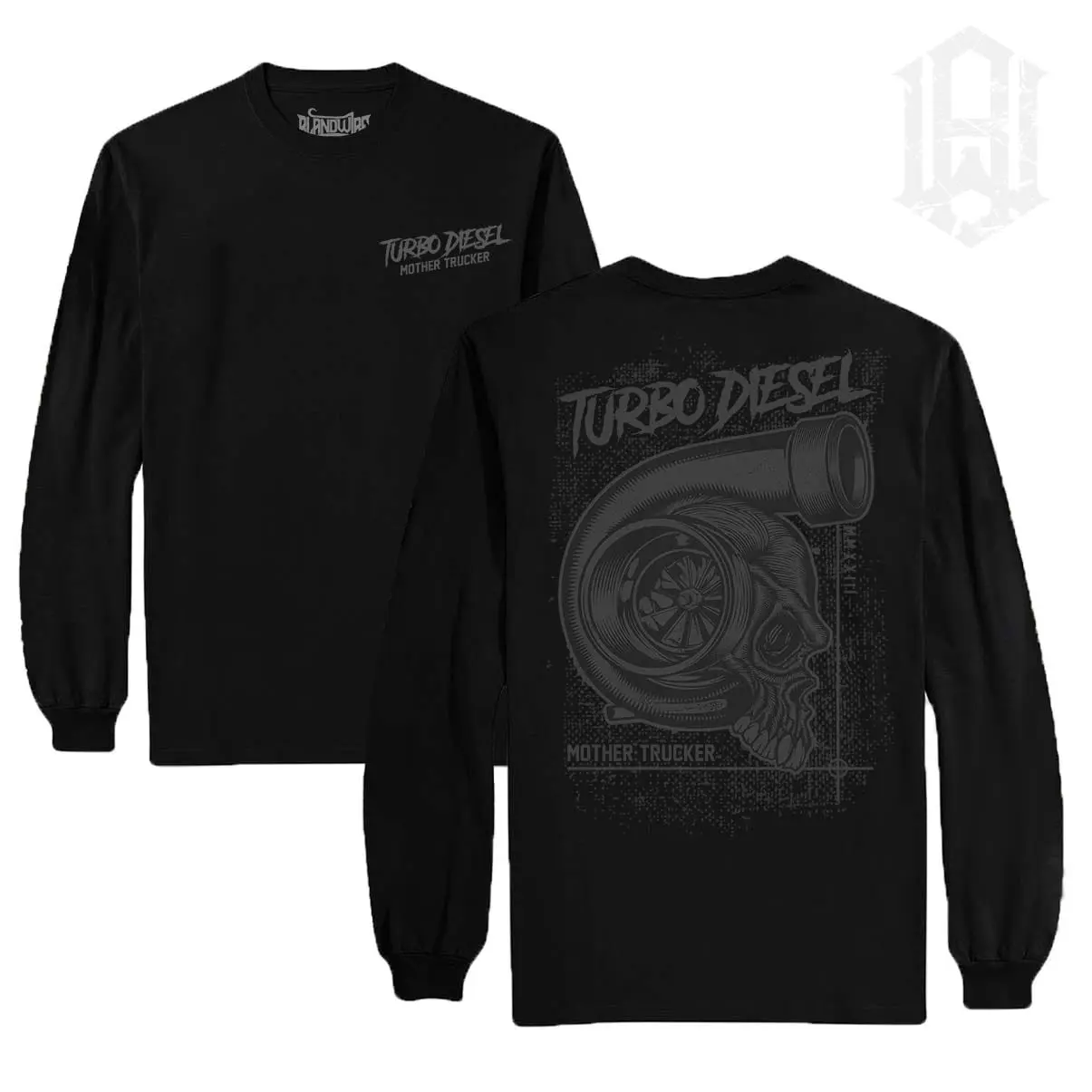 Kaos Pria Offroad 4x4 WD Long Sleeve Blandwire Turbo Diesel 2