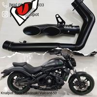 Gambar Black Viper Knalpot Fullsystem PNP Kawasaki Vulcan 650 Model Toce Underbelly dari JuraganKnalpotDotCom Kab. Purbalingga 1 Tokopedia