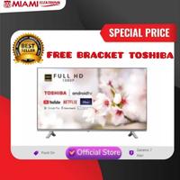 Gambar Toshiba 43 Inch Full HD Android Smart TV / 43V35KP Free Bracket dari MIAMI ELEKTRONIK Kota Surabaya 1 Tokopedia