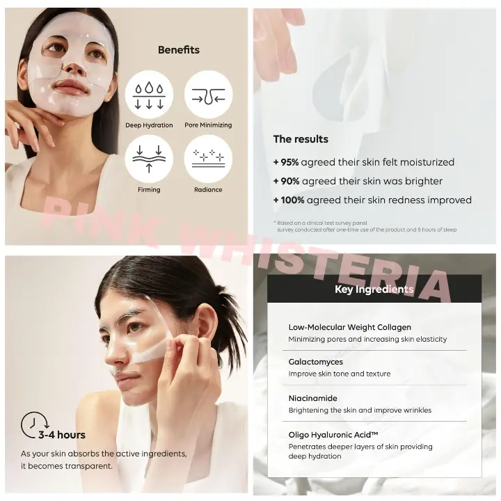 [ORIGINAL] BIODANCE Bio Collagen / Radiant Vita Niacinamide / Hydro Cera-nol / Refreshing Sea Kelp Real Deep Mask 3