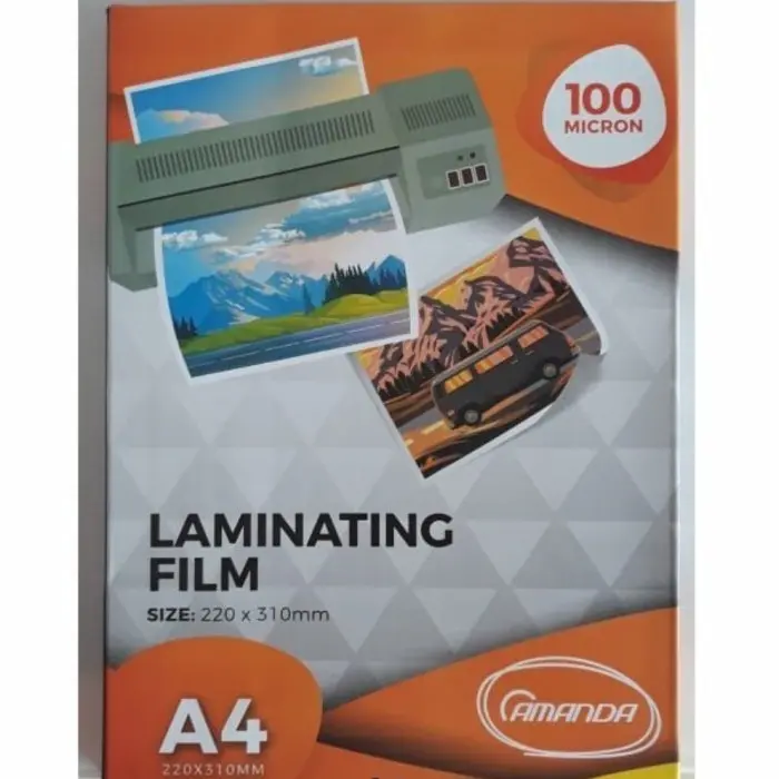 Plastik laminating A4 / Laminating  A4 Amanda 100 micron