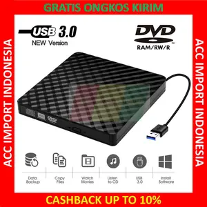 DVD External USB 3.0 RW Optical CD Burn Write Room PC Laptop Universal