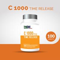 Gambar Treelains Vitamin C 1000 mg Time Release 100 Tabs with Rose Hips dari treelains Official Store Kota Administrasi Jakarta Barat 1 Tokopedia
