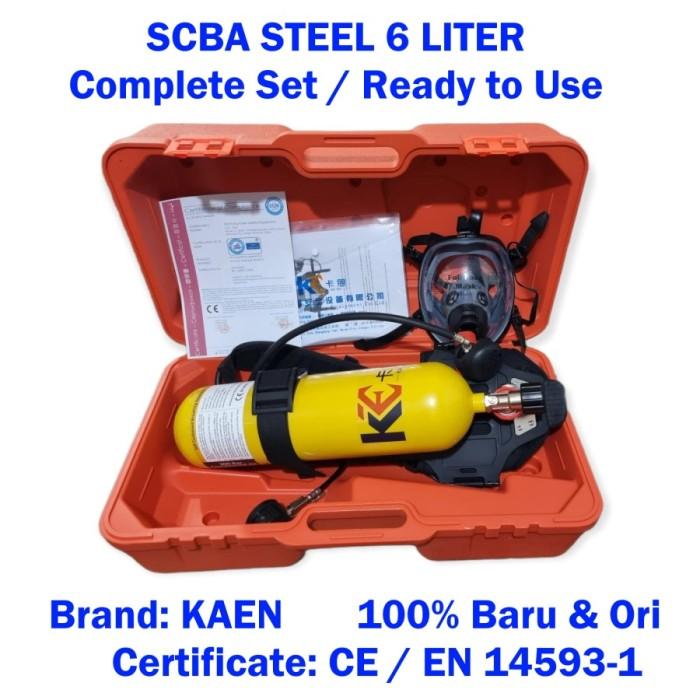 Jual SELF CONTAINED BREATHING APPARATUS / SCBA COMPLETE SET + ISI ...