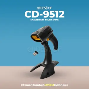Scanner Barcode Codeshop CD-9512 Wireless 1D 2D Scan QR Code Efaktur