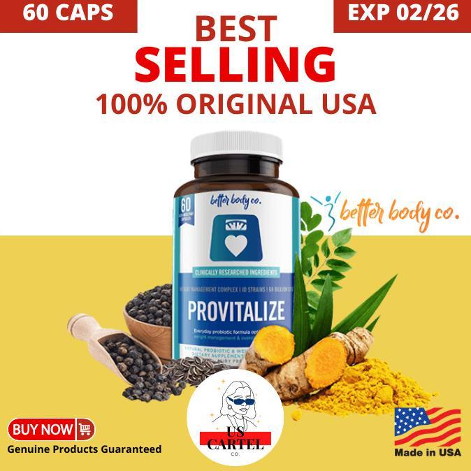 Provitalize by Better Body Co Natural Probiotics Weight & Menopause - Provitalize