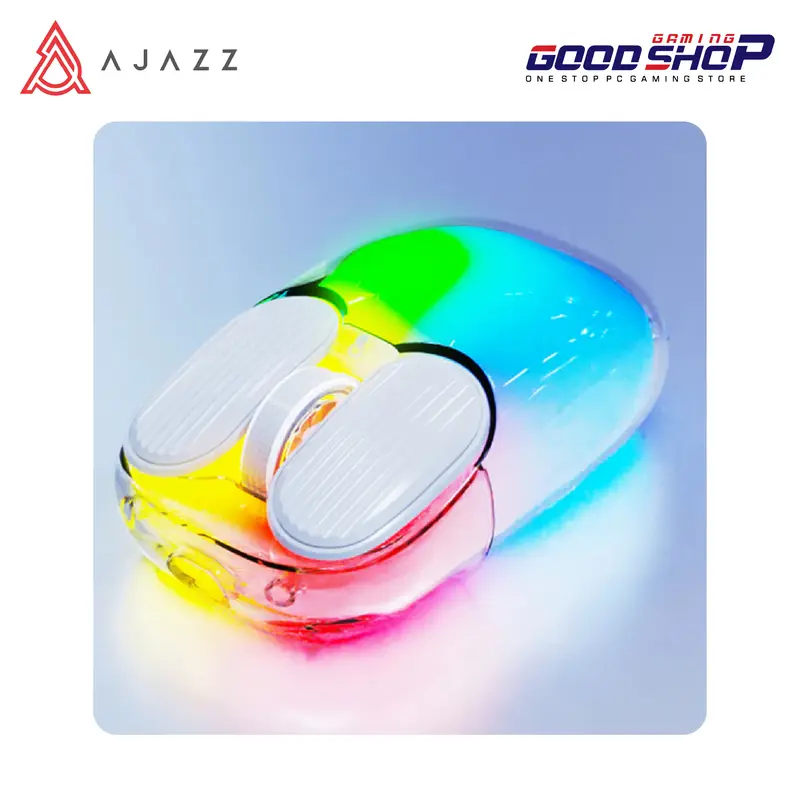 Ajazz i069 Pro Transparent RGB Wireless Mouse 4