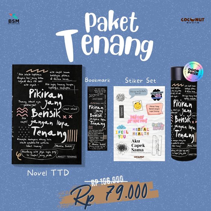 Gambar Buku Novel - Pikiran Yang Berisik Jangan Lupa Tenang - Langit Tenang dari Bumi Fiksi Makassar Kota Makassar 4 Tokopedia