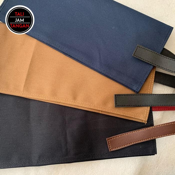Gambar Watch Roll Canvas Tempat Jam Gulungan Canvas Handmade dari Tali Jam Tangan com Kota Tangerang Selatan Tokopedia