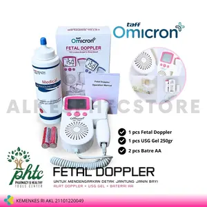 Alat Deteksi Detak Jantung Janin Bayi Taff Omicron JSL-T501 Doppler