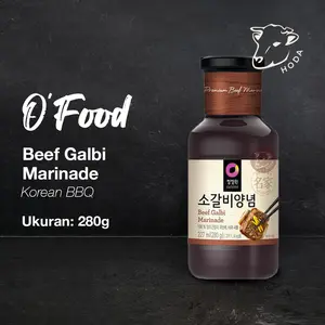 Bumbu Marinade Beef Galbi BBQ/Saus Panggang Iga - Chung Jung One 280gr