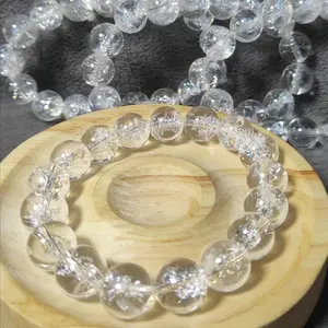 Gelang Rainbow Himalaya Quartz  Natural 12 mm TOP GRADE