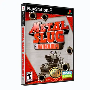 Kaset ps2 Metal Slug Anthology - Arcade game Multi player ps 2
