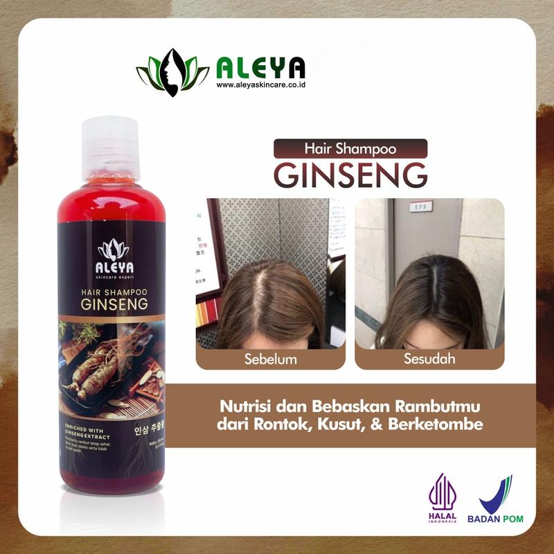 ALEYA HAIR SHAMPOO GINGSENG 250ml | SHAMPOO GINSENG 1