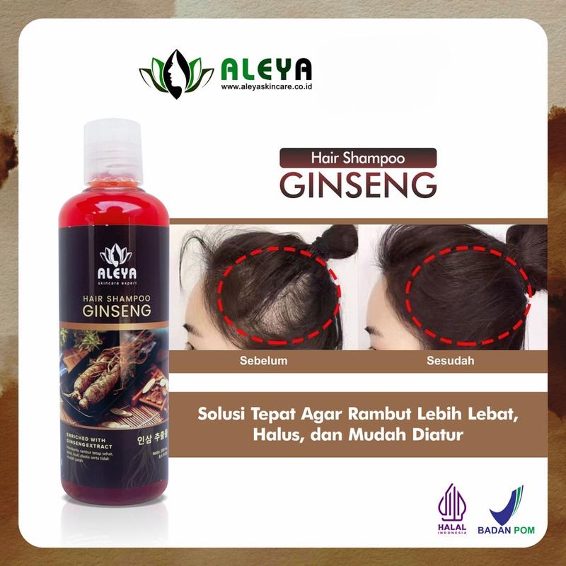 ALEYA HAIR SHAMPOO GINGSENG 250ml | SHAMPOO GINSENG 2