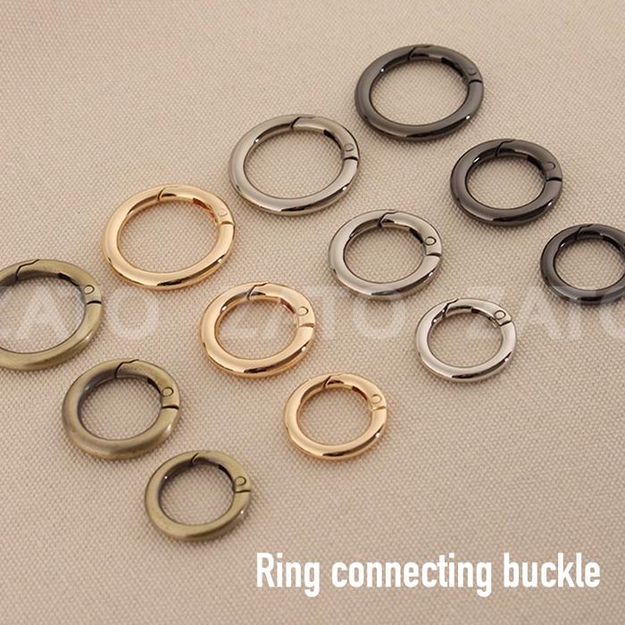Gambar Round Ring Connecting Buckle - leather tools - 16 mm Silver dari ZATO INDONESIA Kota Surabaya Tokopedia
