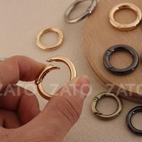 Gambar Round Ring Connecting Buckle - leather tools - 16 mm Silver dari ZATO INDONESIA Kota Surabaya 3 Tokopedia