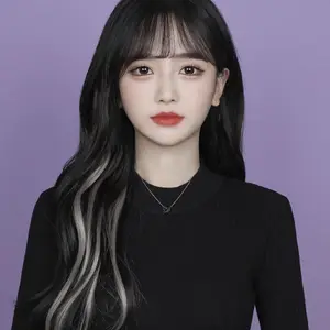 Daily Wig Byllfad Model Curly Poni Black Ash Grey