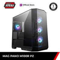 Gambar MSI MAG PANO M100R PZ CASE PC [mATX, Chassis] - Black dari MSI Shop ID Kota Administrasi Jakarta Utara 1 Tokopedia