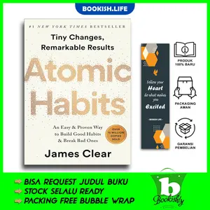 Atomic Habits - James Clear (English/Indonesia)