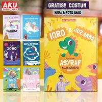 Gambar Iqro Custom Nama Dan Foto | Iqro BESAR HVS AMM | Iqro Anak Hadiah Anak - dinosaurus ijo dari karmedia baru Kota Bekasi 1 Tokopedia