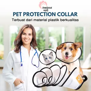 PELINDUNG LEHER ANJING KUCING | CAT DOG NECK COLLAR | CONE COLLAR