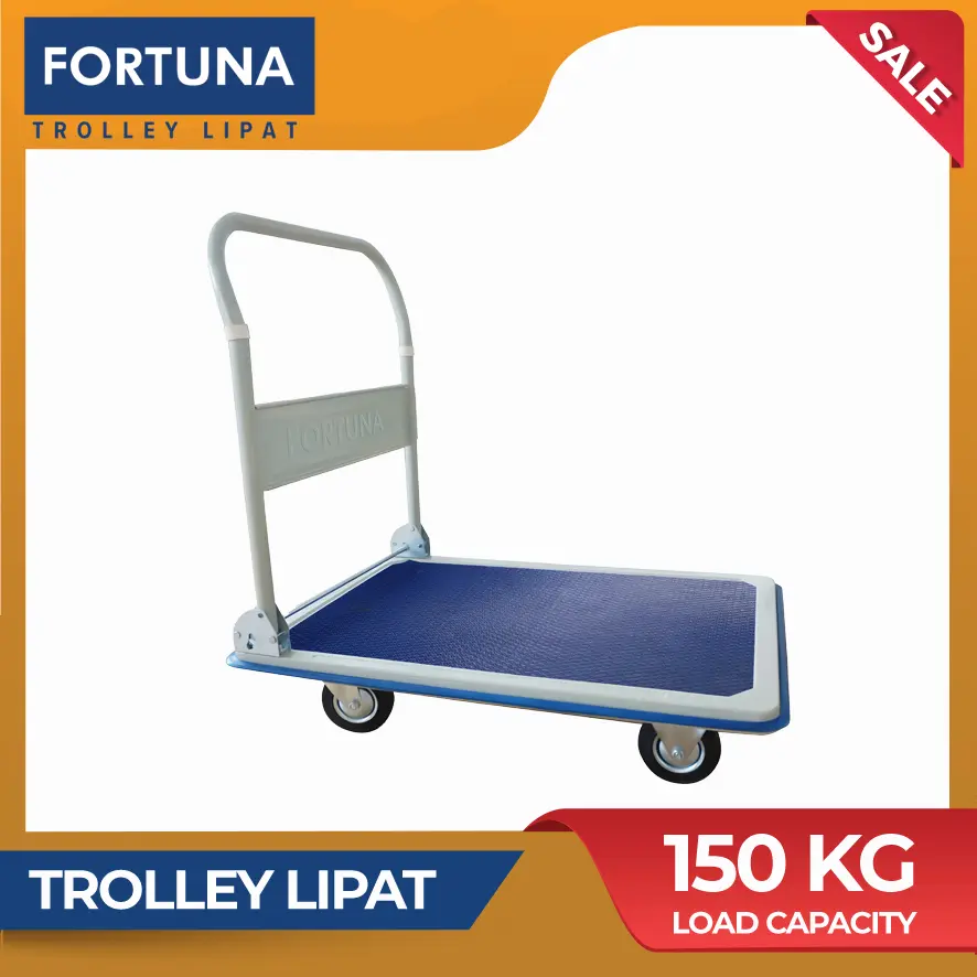 Fortuna Trolly Lipat Barang 150 Kg | Handtruck | Troli