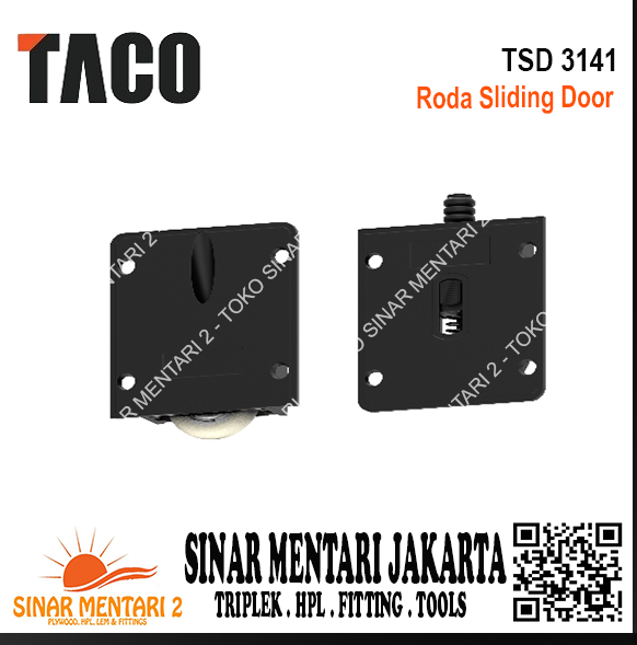 Jual TACO Roda Sliding Door / Roda Pintu Geser TSD 3141 - Jakarta Barat ...