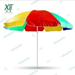 PAYUNG TENDA PELANGi 220 Cm PAYUNG CAFE PANTAi 42 Warna~Warni