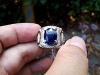 Gambar Batu Permata Natural Blue Safir SF019 Indah Biru Solid dari CNC phoneshop Kota Administrasi Jakarta Pusat 5 Tokopedia