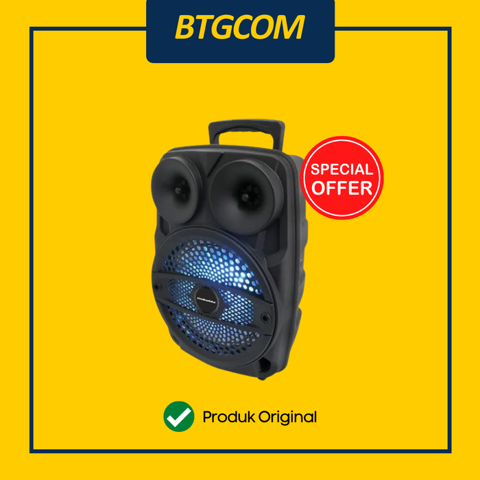 Gambar SPEAKER PORTABLE SIMBADDA CST 838N BLUETOOTH FREE MIC KARAOKE dari btgcom Kota Denpasar Tokopedia