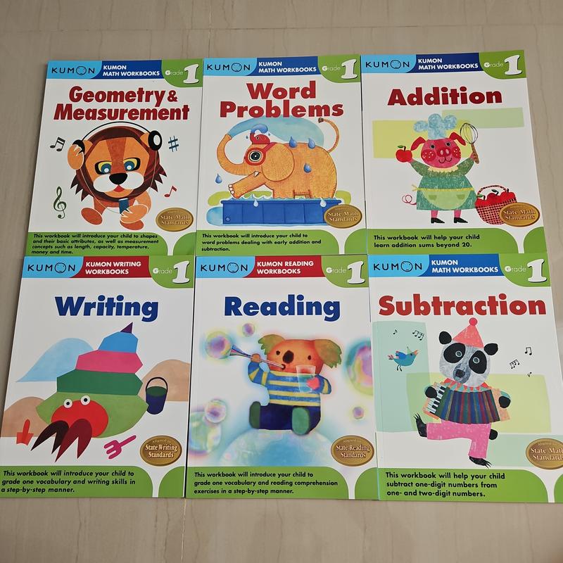 kumon math writing workbooks grade 1 - Shop | Tokopedia