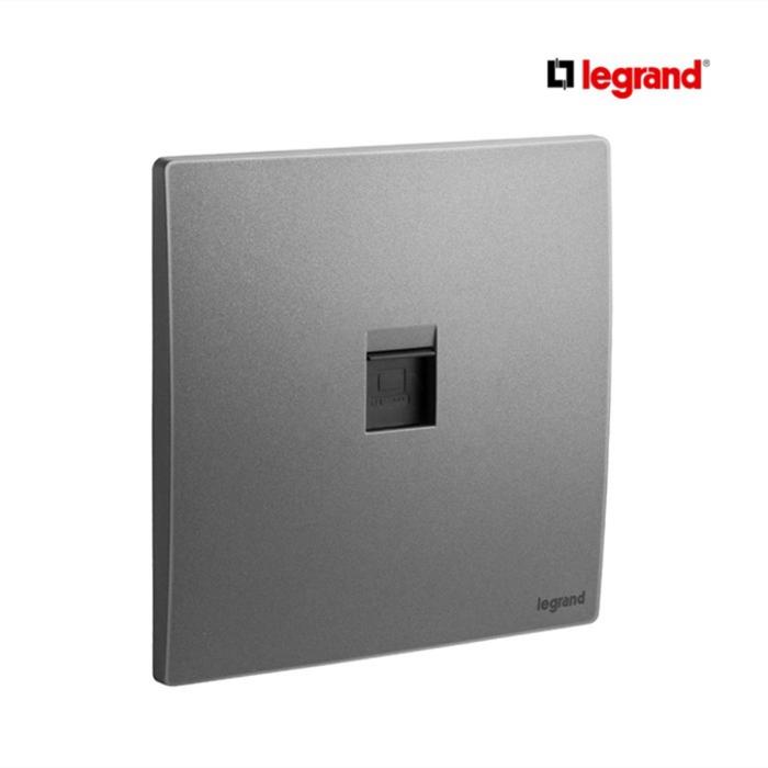 Gambar Legrand Outlet Data Mallia Sense RJ45 Cat6 UTP Socket Dark Silver 281162 DS dari Electric Network Communication Kota Administrasi Jakarta Pusat Tokopedia